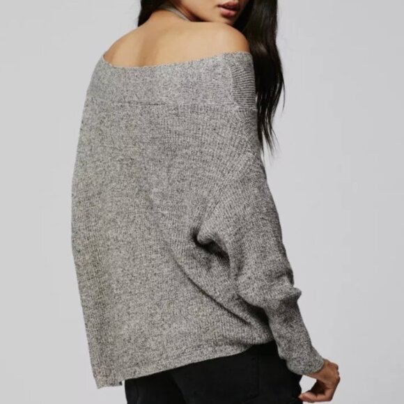 Free People Off the Shoulder Sweater - Picture 2 of 5